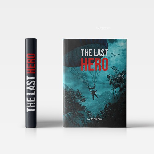 Concept art design with the title 'Book Cover Illustration'