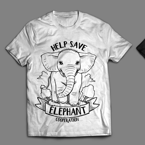 Cute t-shirt with the title 'T-Shirt Line Art'