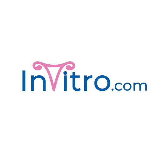 Fertility logo with the title 'Custom logo for Invitro.com'