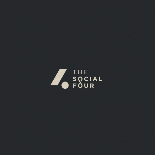Loop design with the title ' The Social Four Logo'