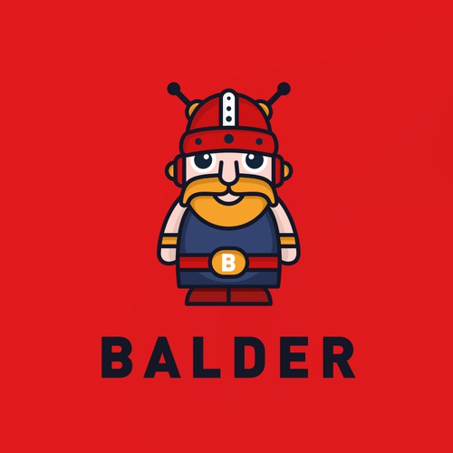 Robotics design with the title 'VikingBot'