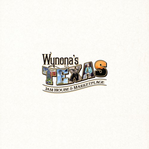 Texture logo with the title 'logo for an Amazing Restaurant'