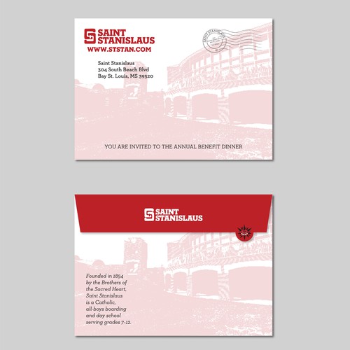 Envelope design with the title 'Envelope design'