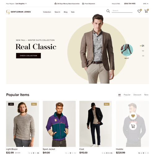 Clothes And Clothing websites - 59+ Best Clothing Web Design Ideas 2024