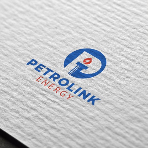 Utility logo with the title 'Unused logo design for an energy infrastructure company'
