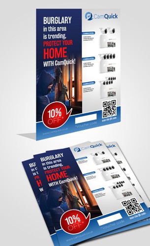 CCTV design with the title 'Security CCTV'