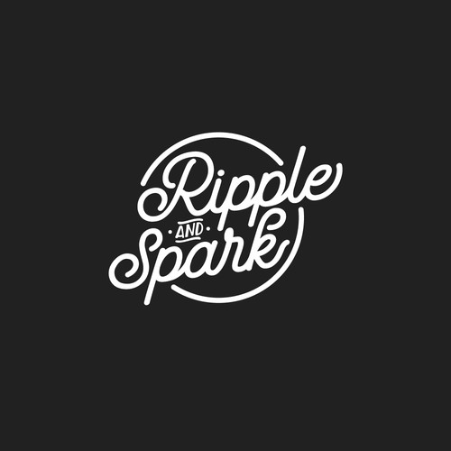 Stationery logo with the title 'Ripple & Spark '