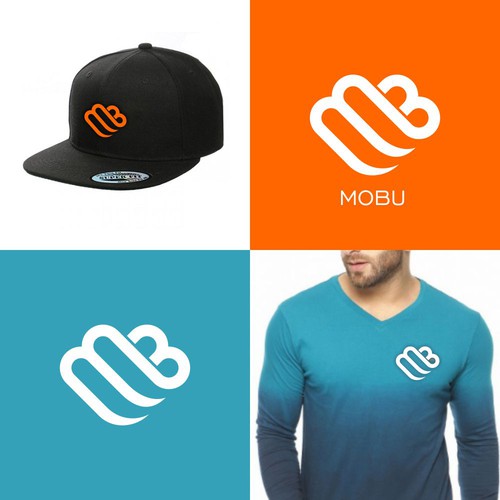 Knot logo with the title 'Apparel logo MB monogram'