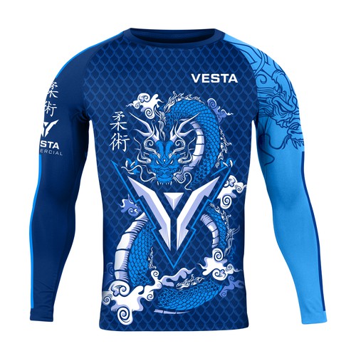 Scale design with the title 'Illustration Tshirt Design'