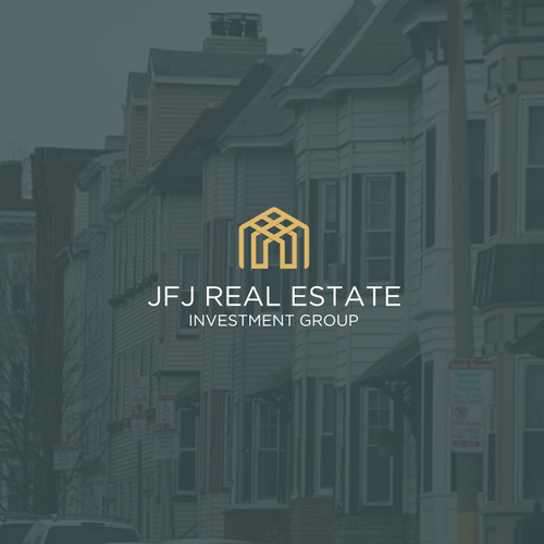 House design with the title 'JFJ Real Estate Investment Group'