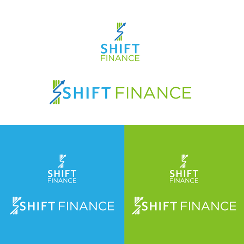 Accounting brand with the title 'Logo for Shift Finance'
