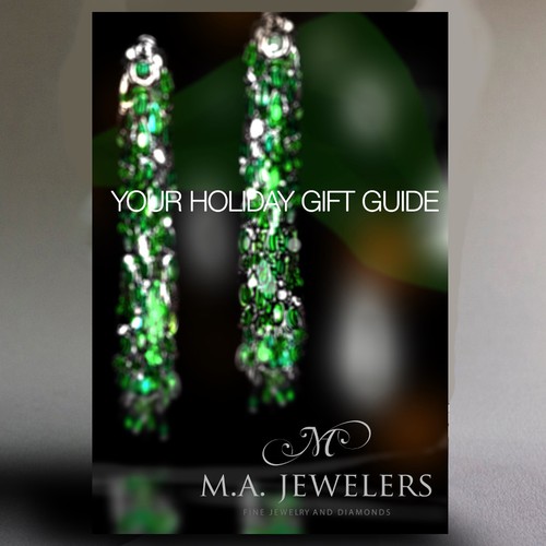 Jewelry design with the title 'MA jewelers'