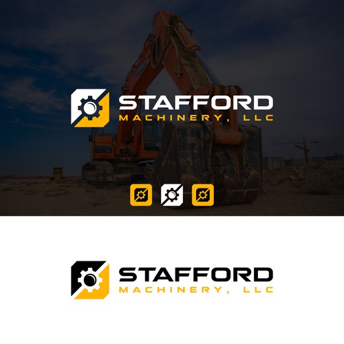 Industrial brand with the title 'Bolo logo concept for "Stafford Machinery, Llc"'