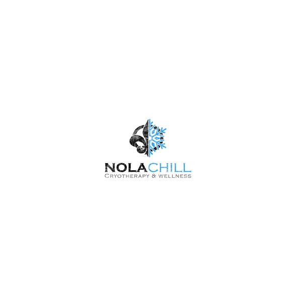 Cryotherapy logo with the title 'Logo design for "NOLACHILL"'