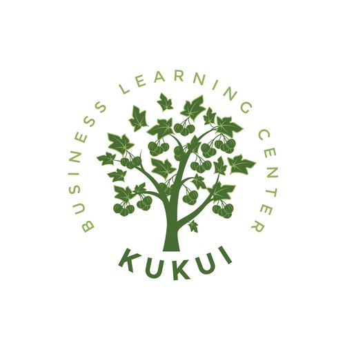 Learning logo with the title 'Tree Logo'