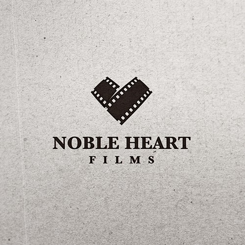 Original design with the title 'FilmHeart: Strong and Memorable'