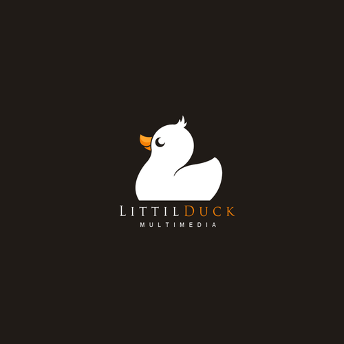 Multimedia design with the title 'Littil Duck'