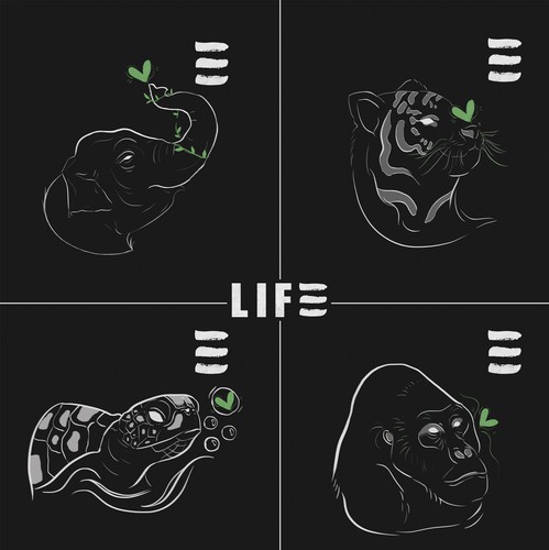 Elephant t-shirt with the title 'T-Shirt design'