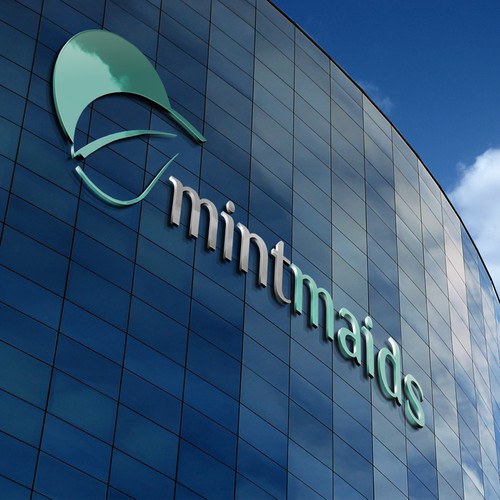 Abstract design with the title 'MintMaids'