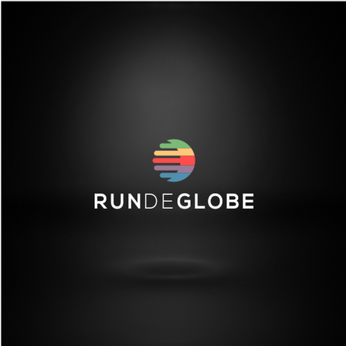 Globe brand with the title 'Design a new logo for our travel agency targeted at runners'