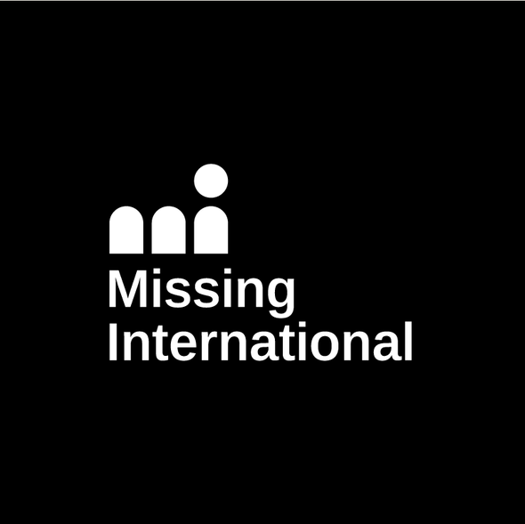 International logo with the title 'Modern logo for international research and advocacy nonprofit'