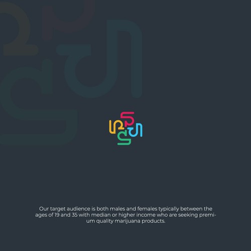 Hemp oil logo with the title 'Premium 5'