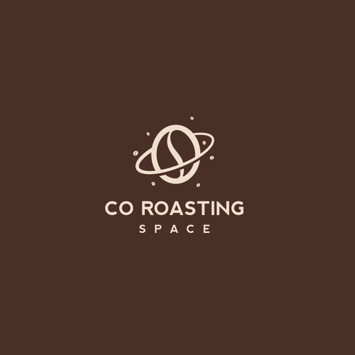 Saturn logo with the title 'Co Roasting Space'