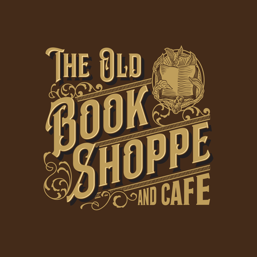 Emblem brand with the title 'Victorian Logo lettering'