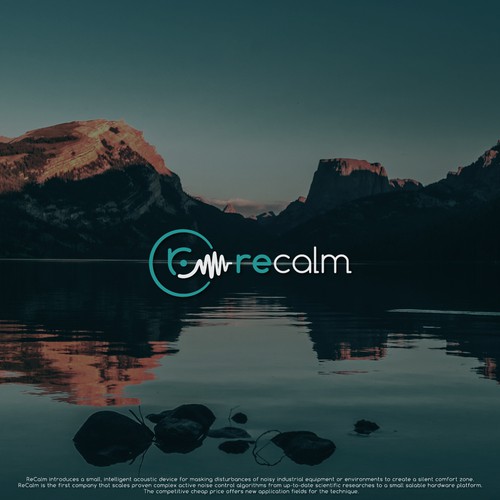 Audio design with the title 'Acronym Soundwave Logo'