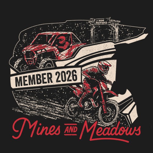 Adventure t-shirt with the title 'Dirt Bike Outdoor Adventure design'