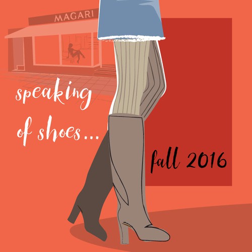 Shopping design with the title 'poster illustration'