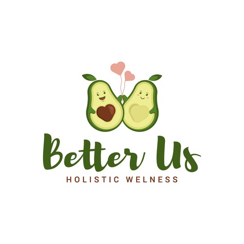 Holistic brand with the title 'Smile :) Wellness Company - The Avocado Brand'