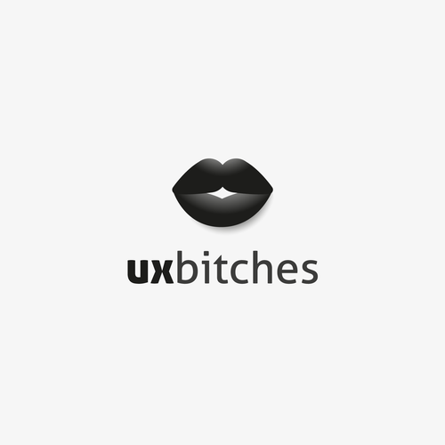 Edgy brand with the title 'Logo for UX Bitches'