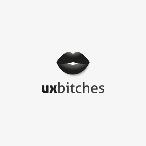 White brand with the title 'Logo for UX Bitches'
