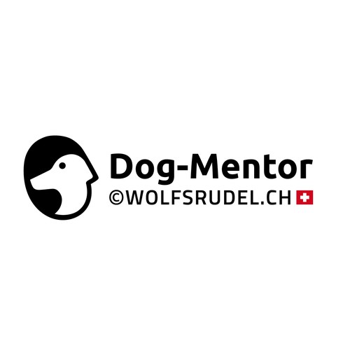 Mentoring logo with the title 'Logo concept design for a dog mentoring site'