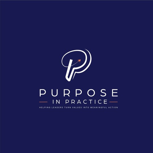 Brush lettering design with the title 'Logo Design'