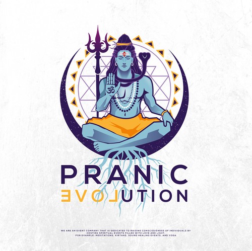 Indian design with the title 'Pranic evoLution'