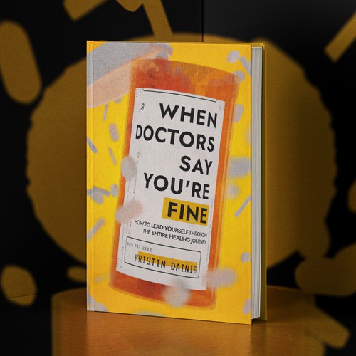 Medical book cover with the title 'Nonfic to help chronically undiagnosed patients '