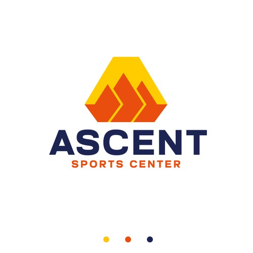 Center logo with the title 'Ascent Sports Center'