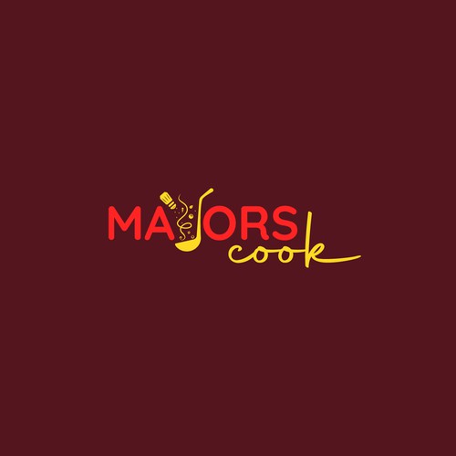 Cooking logo with the title 'MajorsCook logo'