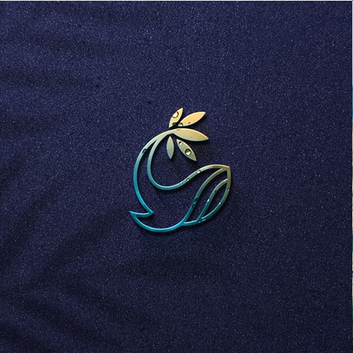Whale logo with the title 'Seaside Hemp'