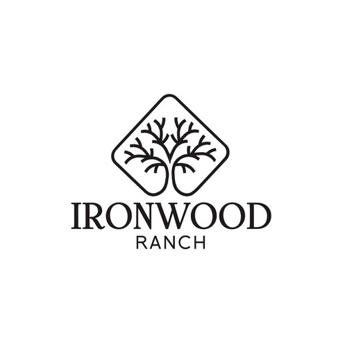 Ranch logo with the title 'Logo for Ironwood Ranch'
