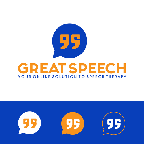 Speech design with the title 'Great Speech'