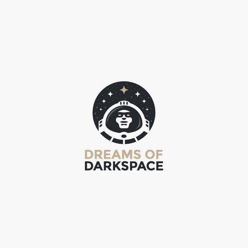 Astronaut design with the title 'Dream of Darkspace'