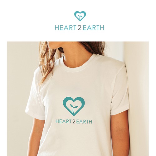 Recycling logo with the title 'Logo for an environmental organization'