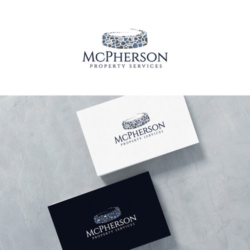 Landscape design with the title 'Logo for McPherson'