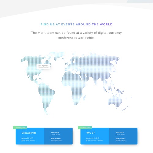Company website with the title 'Documentation page of Cryptocurrency Company'