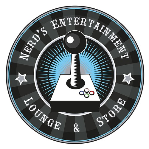 Video game logo with the title 'Video Game Store Logo'