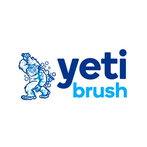 Sketchbook logo with the title 'Yeti Brush'