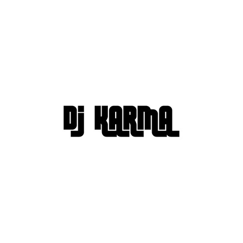 AV logo with the title 'Create the next logo for Dj Karma'